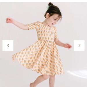 Alice and Ames Ballet Short Sleeve Carrot Dress - 2T